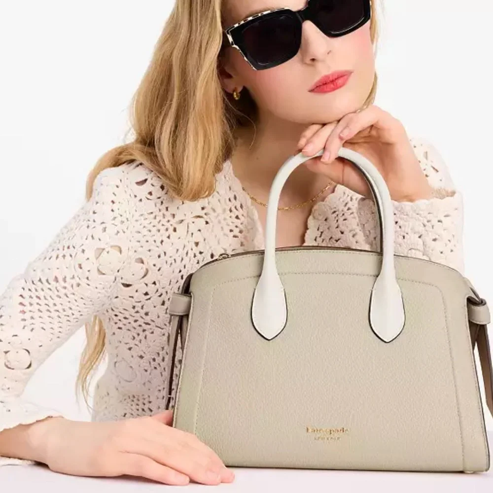 Kate Spade Knott Colorblocked Medium Zip-top Satchel Mountain Pass Multi